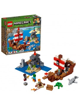 LEGO Minecraft - Avventura sul galeone dei pirati, 21152