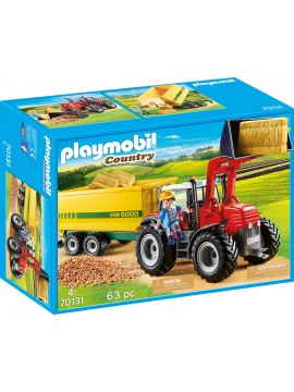 Playmobil 70131 - Trattore con Rimorchio