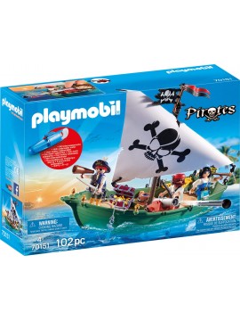 Playmobil 70151 - Nave pirata con motore subacqueo