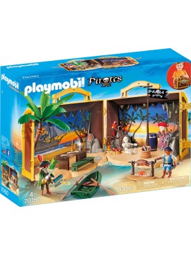 Playmobil 70150 - Isola dei Pirati portatile