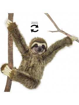 Venturelli - Peluche Bradipo della Foresta Tropicale, Taglia XL, 65 cm
