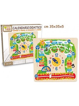 Teorema Calendario didattico in Legno, 40544