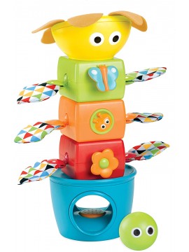Yookidoo - Torre Impilabile Flap 'N' Tumble, 40112