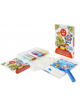 Sabbiarelli Sand-it for Fun - Kit Christmas Addobbi - Set Lavoretti Creativi Natale: Colora con la Sabbia Gli Addobbi Natalizi