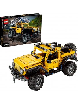 LEGO Technic - Jeep Wrangler 4x4, Modello Fuoristrada SUV, 42122