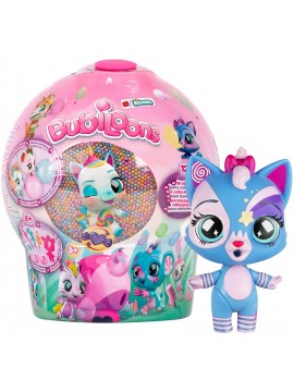 Imc Toys bubiloons, animali con Capsula di Caramelle Bubble con Palline