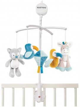 Nattou 498319 - Tim And Tiloo Giostrina Tim & Tiloo