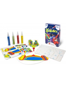 Sabbiarelli Sand-it for Fun - Kit Avventura nello Spazio Galaxy - Set Lavoretti Crea e Colora con la Sabbia