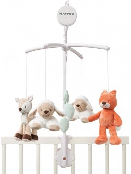 Nattou 296236 - Giostrina Musicale Fanny e Oscar