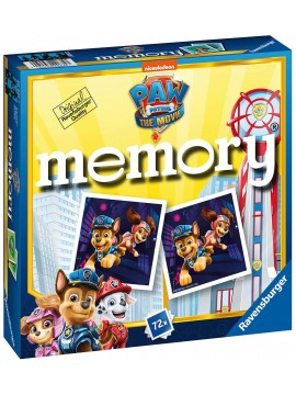Ravensburger 20835 memory Paw Patrol Movie, Gioco Memory, Età 4+, Gioco di Memoria