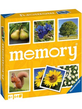 Ravensburger 208814 Nature Memory, Multicolore gioco delle tessere