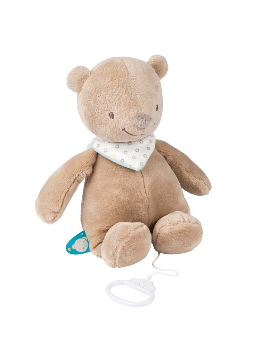 Nattou 562058 - Peluche Carillon Basile l’Orsetto
