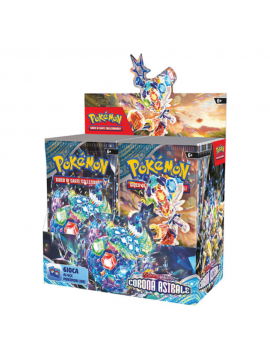 Pokemon - box Esp. 36 "Scarlatto e Violetto - 07 CORONA ASTRALE" 11/09/24
