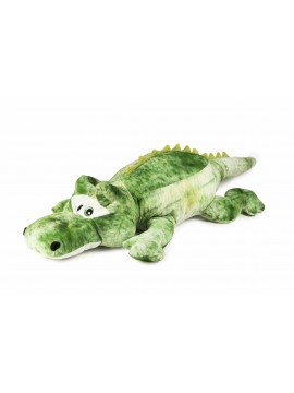 Peluche DeCar Maxi Coccodrillo con occhi glitterati 100cm