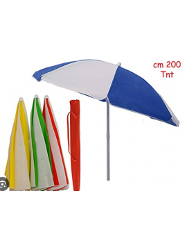 Teorema ombrellone a spicchi a colori 200cm