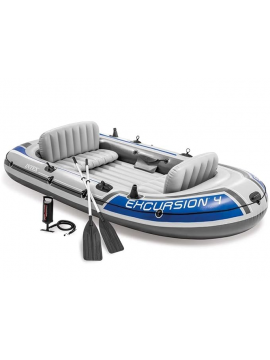 Intex 68324, canotto gonfiabile per 4 persone, dimensioni: 315 x 65 cm
