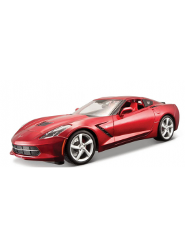 Maisto - 2014 Corvette Stingray, metallic red, 1:18