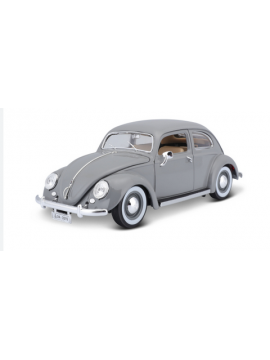 Volkswagen VW maggiolino Anno di costruzione 1955 grigio 1:18 Bburago