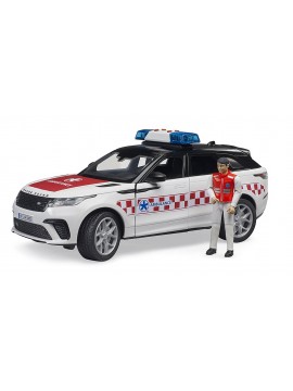 bruder 02885 - Range Rover Velar ambulanza di emergenza con autista e modulo luci e suoni