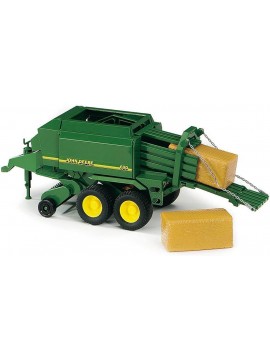 bruder 02017 macchina per la raccolta, rimorchio del trattore