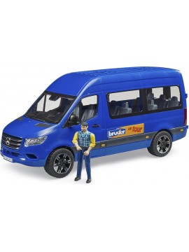 bruder 02681 - MB Sprinter Transfer con conducente