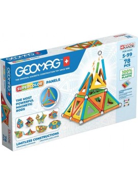 Geomag: Supercolor Panels Recycled 78 Pezzi