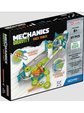 GEOMAG Mechanics Gravity: Pista da corsa, 67 pezzi