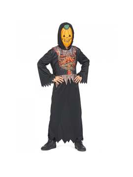 Costume da zucca scheletro per bambini