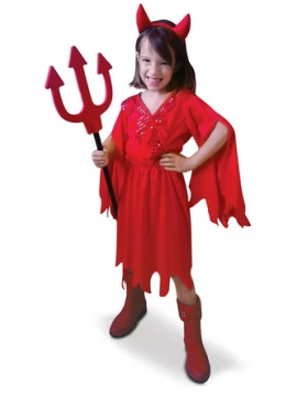 Costume Diavolessa Halloween Bambina