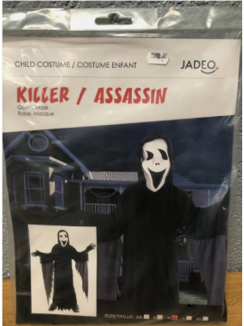 Costume Da Bambino Assassino Mascherato - Taglia 7-9 anni