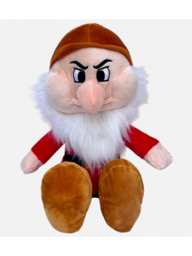 Disney Biancaneve e i Sette Nani - Peluche orginale Brontolo (Grumpy) alto 38cm