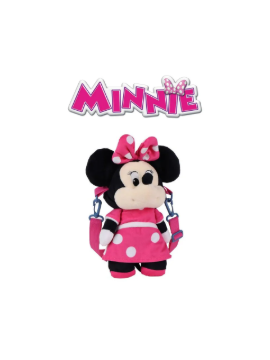 Peluche Disney Minnie con tracolla 28 CM