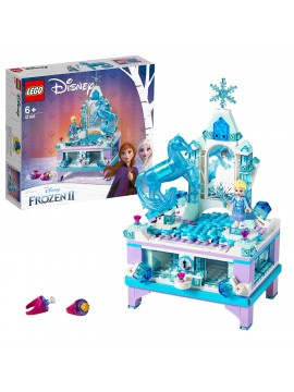 LEGO Frozen Il Portagioielli di Elsa Ispirato al Castello di ghiaccio di Elsa 41168